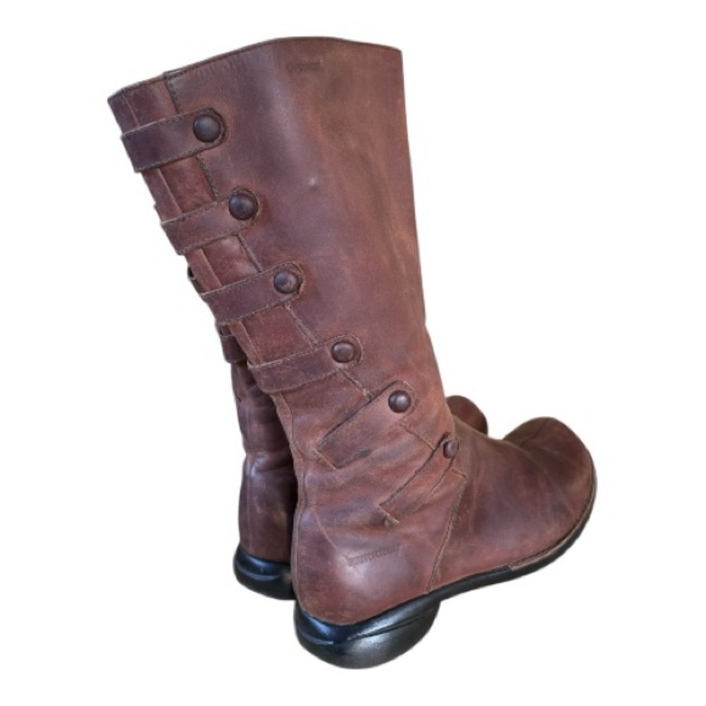 Merrell Tetra Launch Waterproof Cherry Brown Women's Boots - Picture 5 of 7